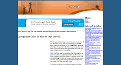 Desktop Screenshot of drywall.bafree.net