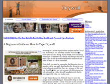 Tablet Screenshot of drywall.bafree.net