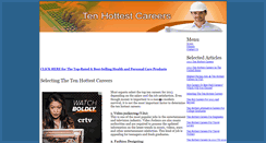 Desktop Screenshot of hottest-careers.bafree.net