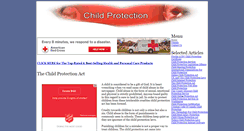 Desktop Screenshot of child-protection.bafree.net