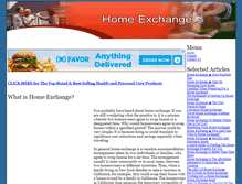 Tablet Screenshot of home-exchange.bafree.net